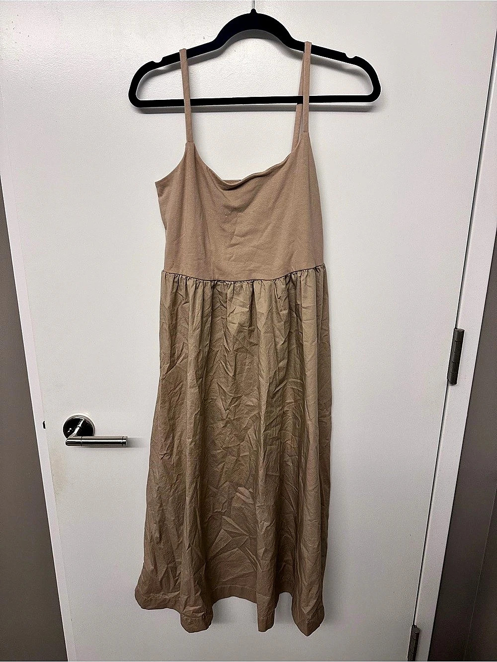 Old Navy Maxi Cami Dress in Brown Size Large